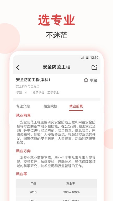 企鹅高考志愿截图