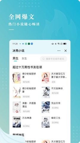 冰壳小说app截图