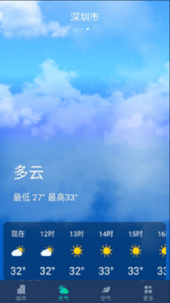 星空气象截图