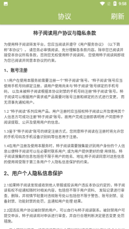 柿子阅读官网截图