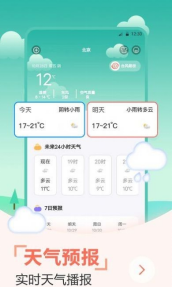 天气预报穿衣指南截图