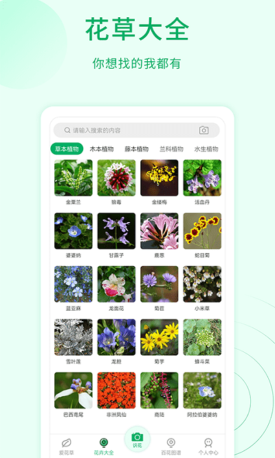 花草识别app截图