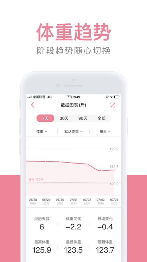 体重小本app截图