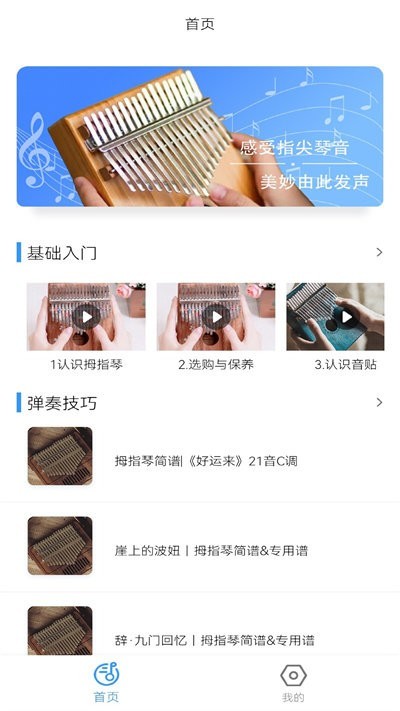 拇指琴调音器app截图