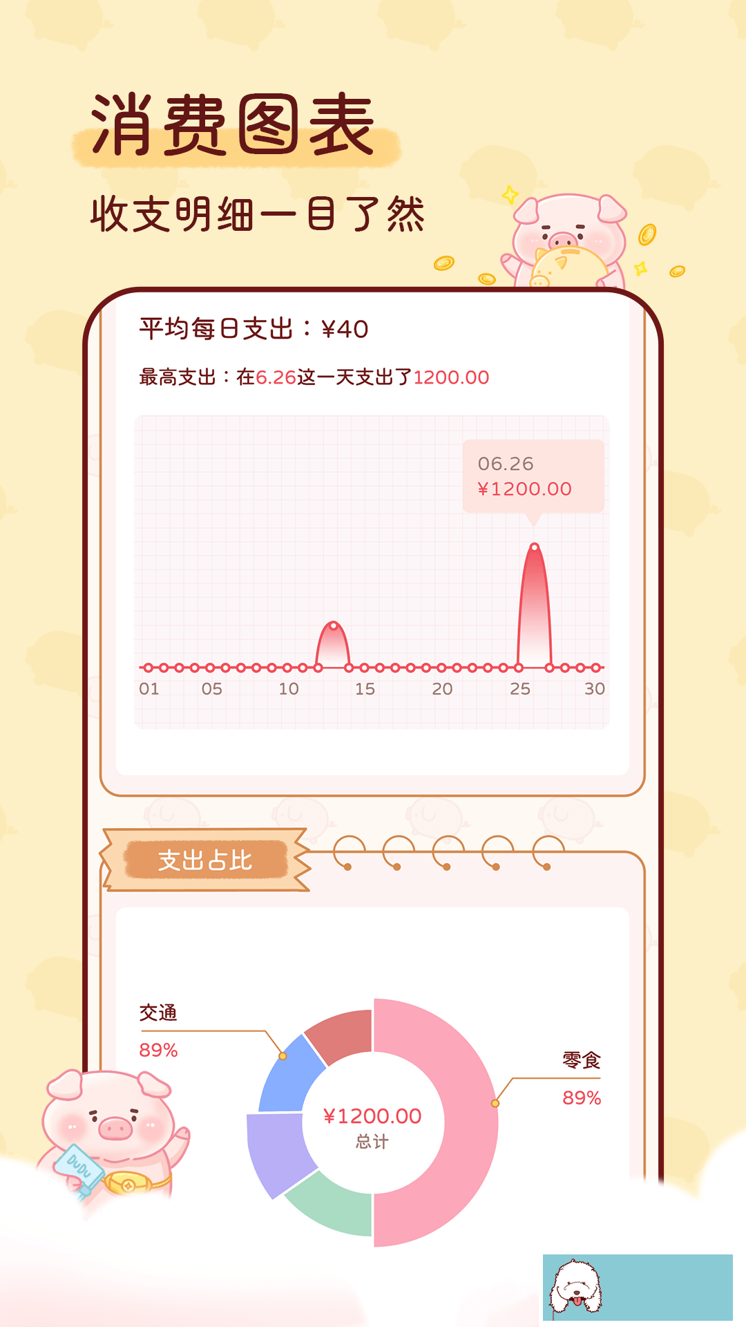 嘟嘟记账app截图