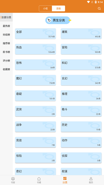 搜罗小说截图