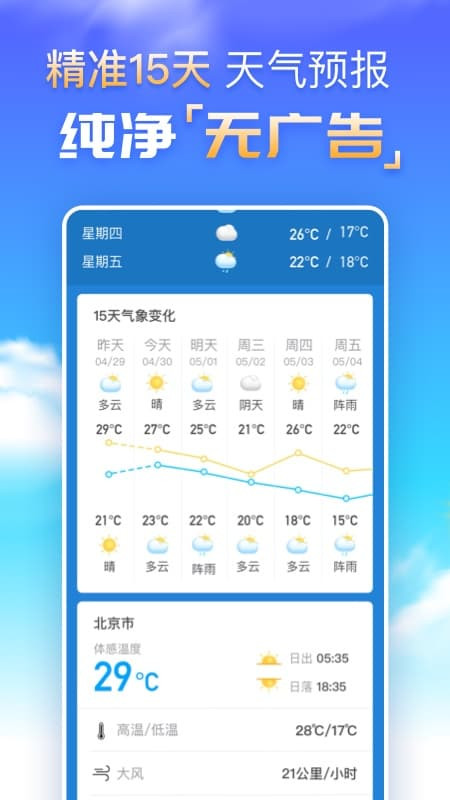 预知天气通截图