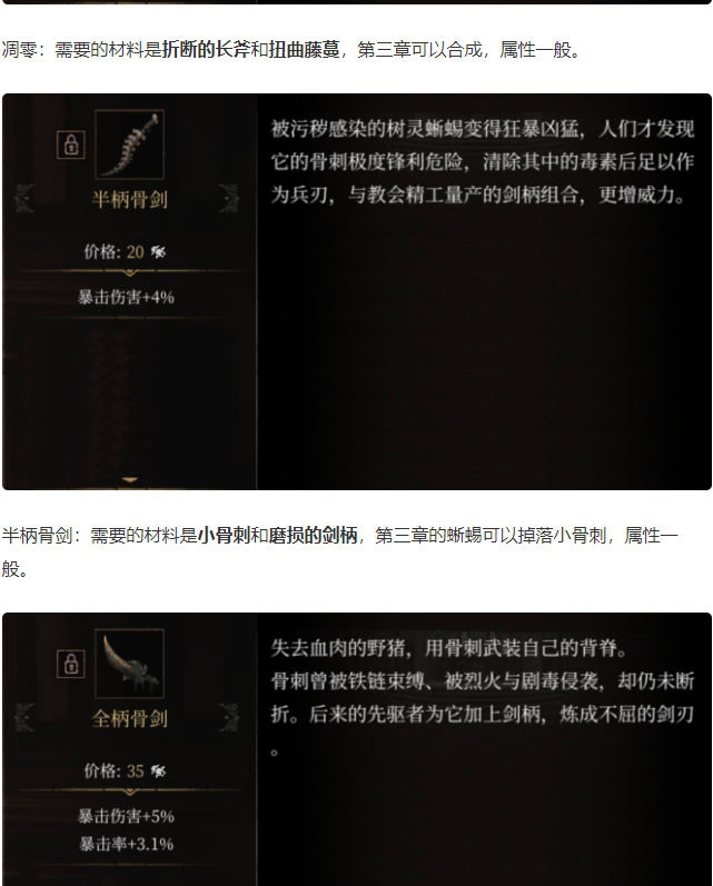 帕斯卡契约原版战利品图鉴 战利品属性及获得方式一览