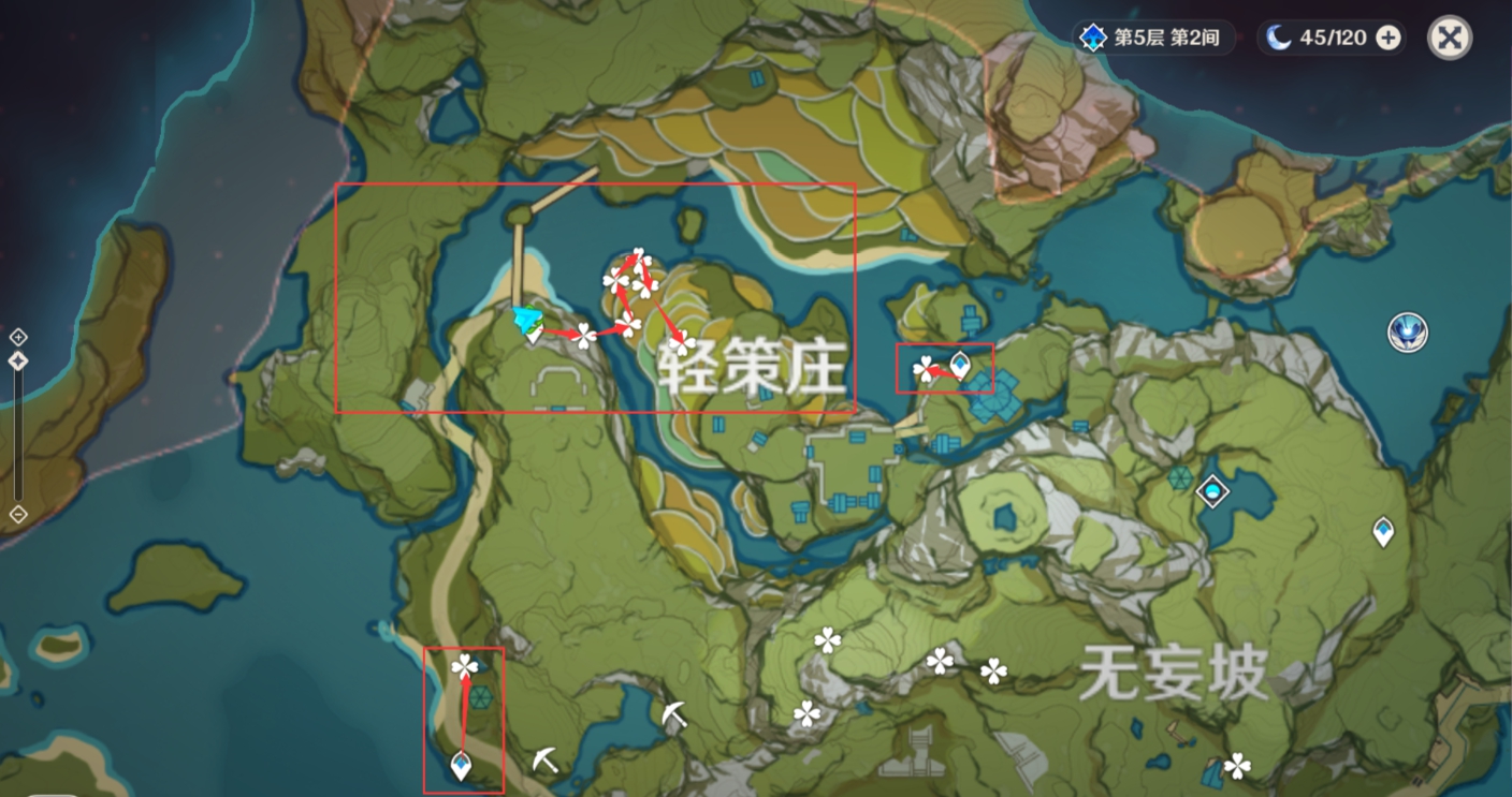 原神璃月特产分布图 璃月特产哪里多