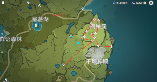 原神塞西莉亚花采集攻略 塞西莉亚花采集路线