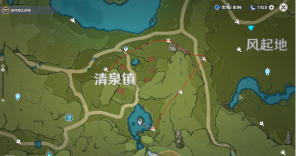 原神刷兽肉路线图 刷兽肉路线分享
