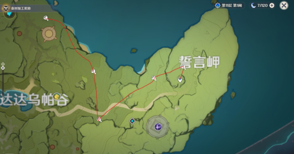 原神刷兽肉路线图 刷兽肉路线分享