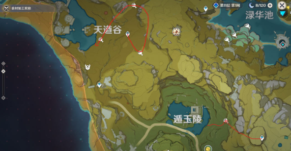 原神刷兽肉路线图 刷兽肉路线分享