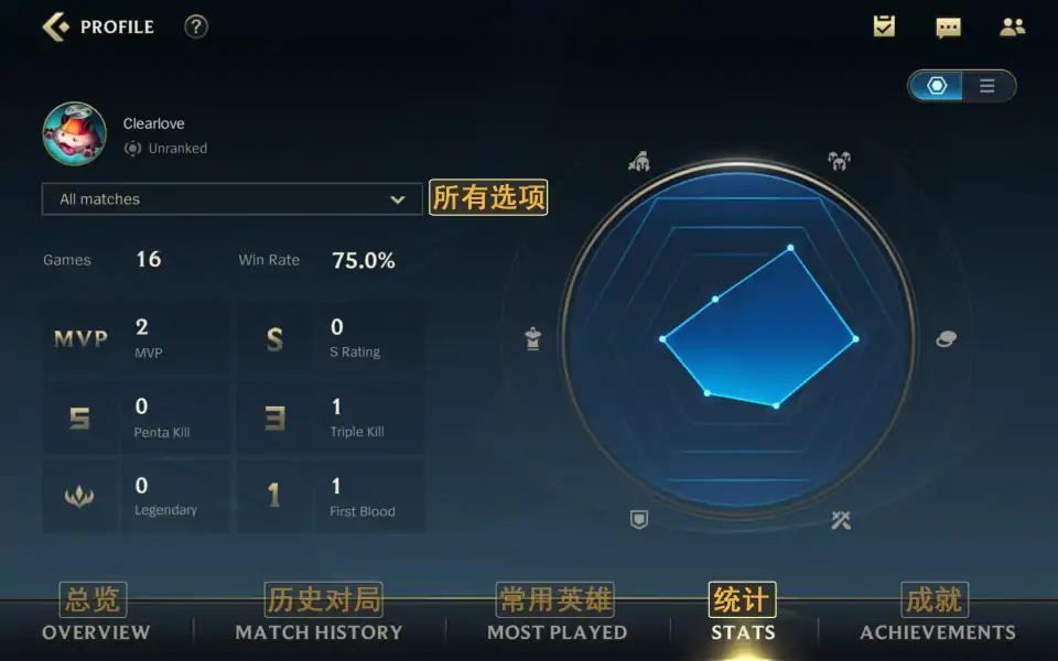英雄联盟手游界面翻译汇总 全界面按钮中文翻译一览