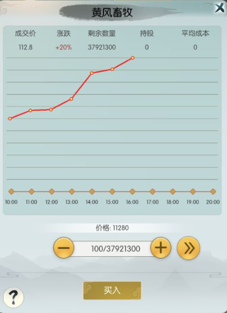 无极仙途九州商会怎么玩 股市系统玩法攻略