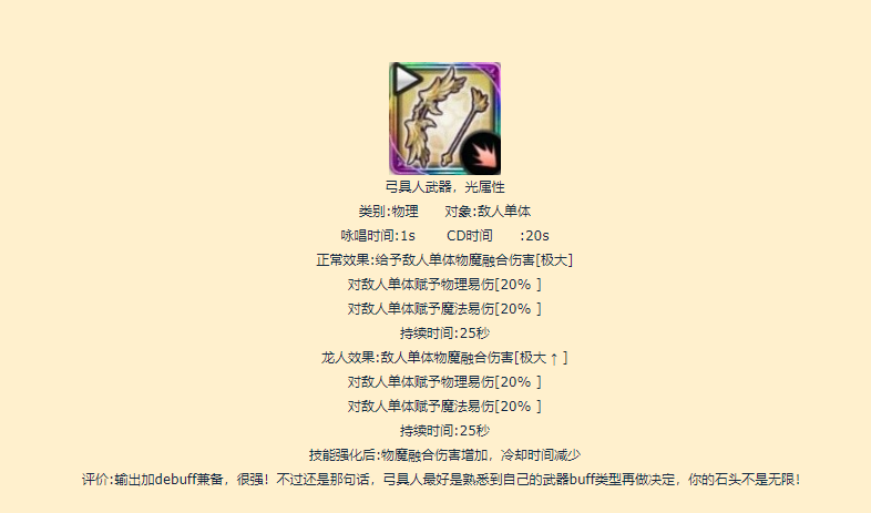 密特拉之星光属性装备池子详情 光属性武器效果一览