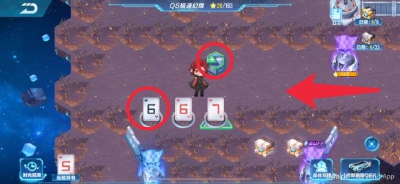 QQ飞车手游QS幻境第四期第一章怎么过 QS幻境第四期第一章通关攻略