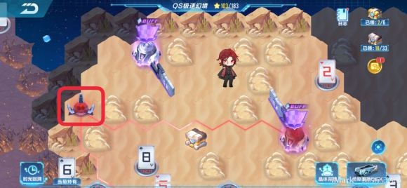 QQ飞车手游QS幻境第四期第三章怎么过 QS幻境第四期第三章流程讲解