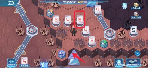 QQ飞车手游QS幻境第四期第四章怎么过 QS幻境第四期第四章图文攻略