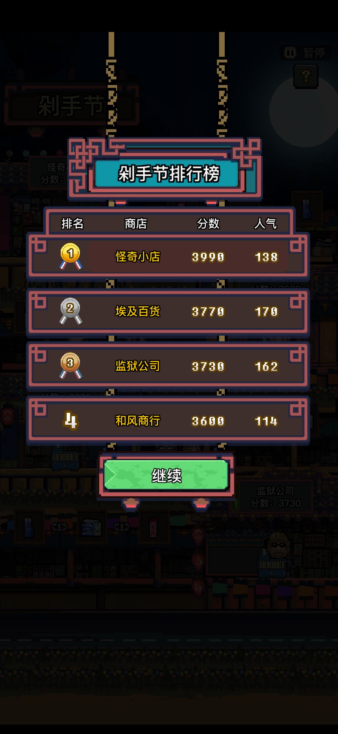 怪奇小店剁手节第一名攻略 剁手节怎么赢