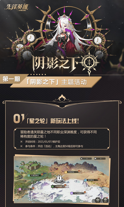 先锋英雄造物法则2阴影之下版本详情 新增内容一览