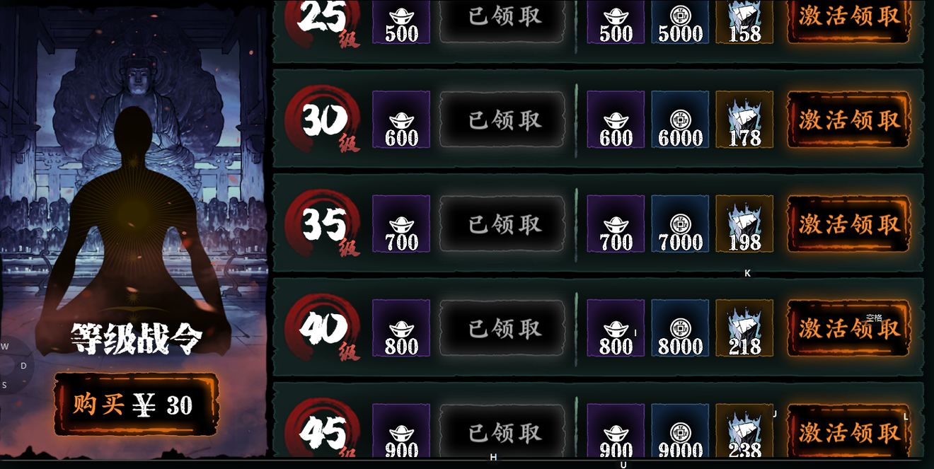 影之刃3战令奖励一览 战令多少钱