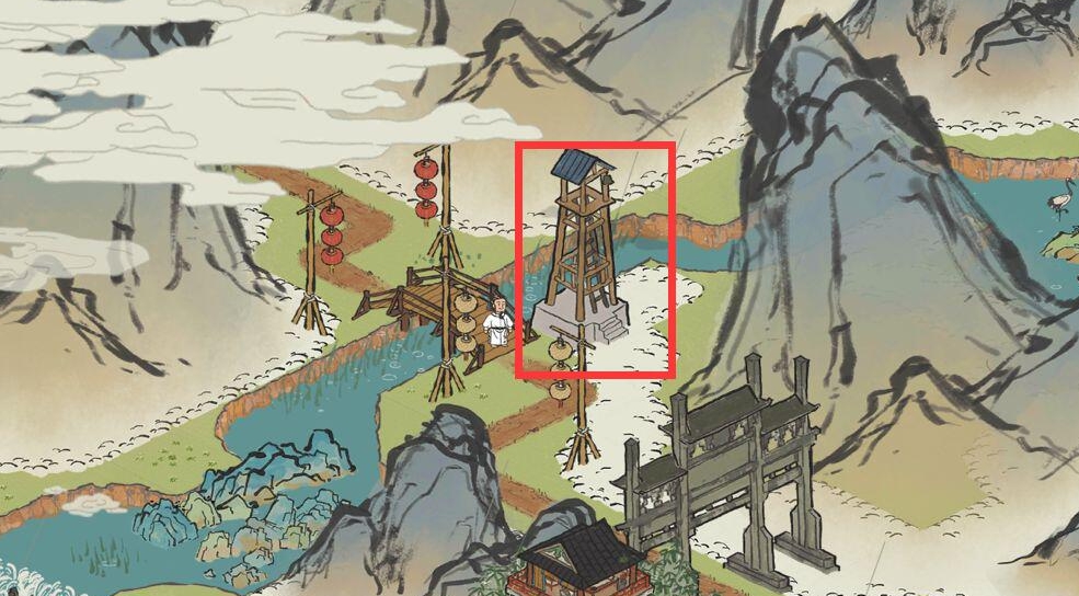 江南百景图张先生在哪里 张先生位置介绍