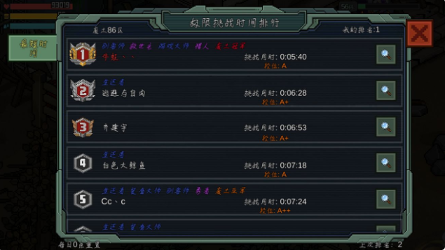 像素危城极限挑战技巧 影舞者称号怎么拿