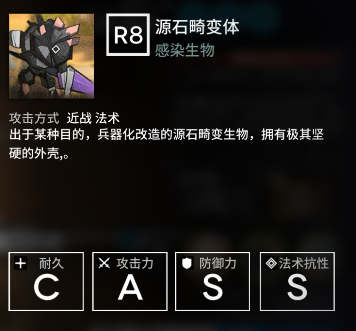 明日方舟源石畸变体属性是什么 源石畸变体介绍