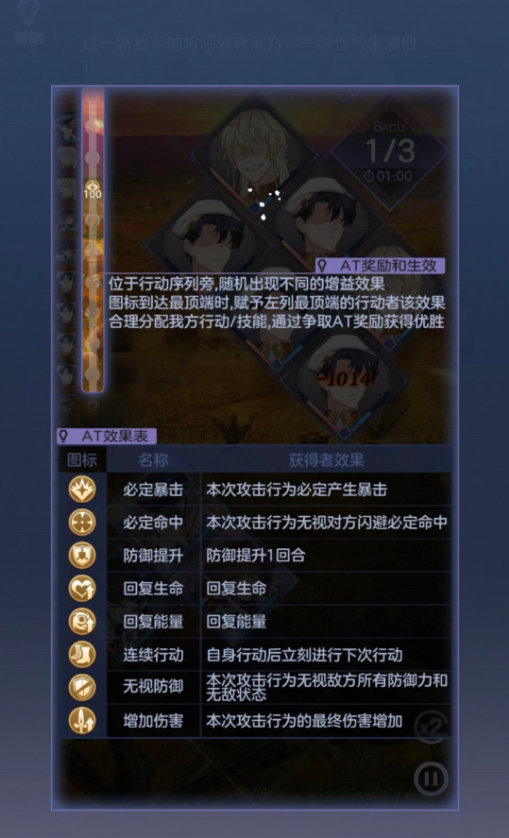 少女的王座战斗系统详解 战斗技巧分享