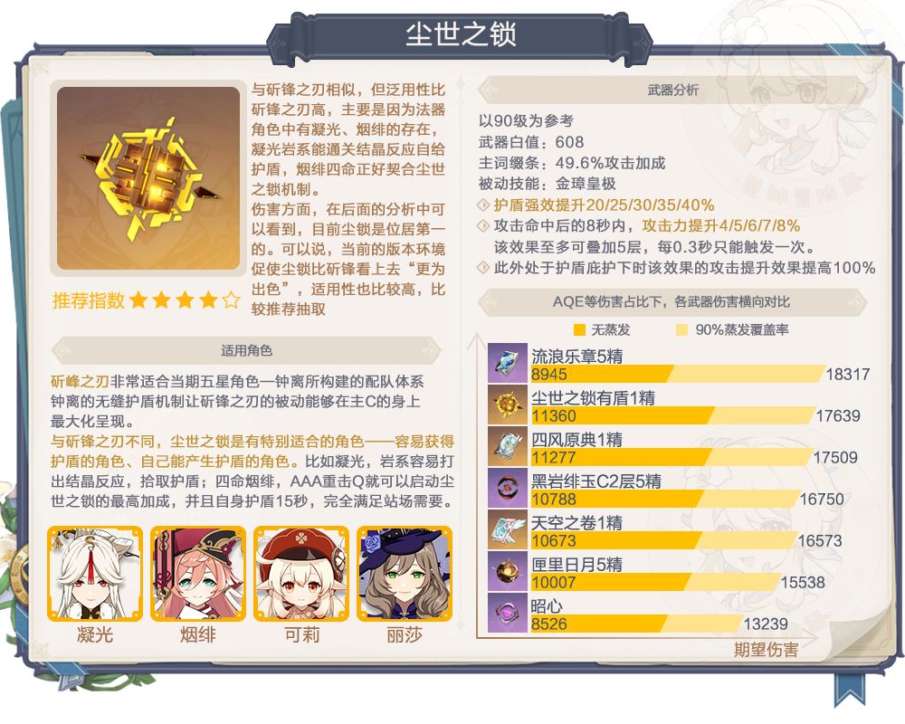 原神武器池攻略 神铸赋形祈愿分析