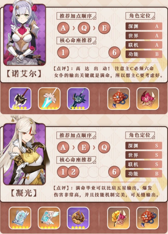 原神1.5版本四五星岩系角色快速指南