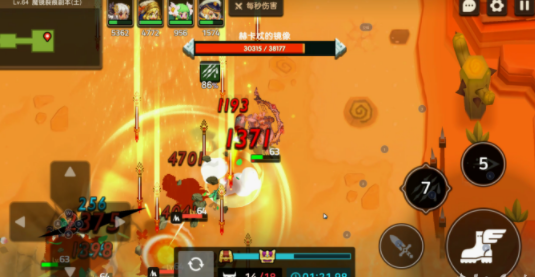 坎公骑冠剑64级土属性魔镜裂痕副本BOSS打法攻略