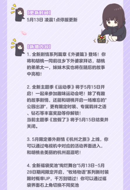 胡桃日记表情包少女外婆篇更新内容一览 剧情更新详解