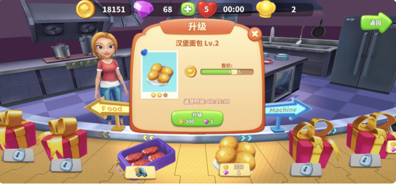 舌尖上的小镇汉堡店流程攻略 第二关玩法技巧分享