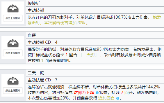机动战姬聚变千早角色详解 千早属性技能一览