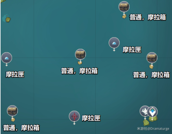 原神金苹果群岛宝箱位置详解