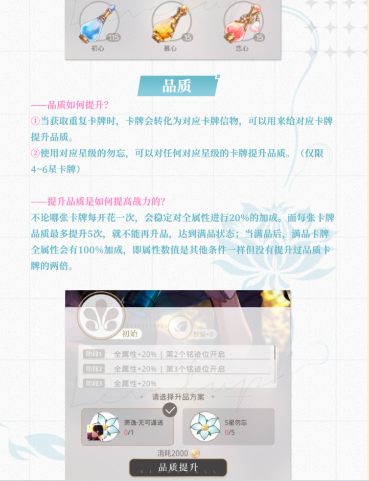 光与夜之恋养卡攻略 角色培养技巧分享