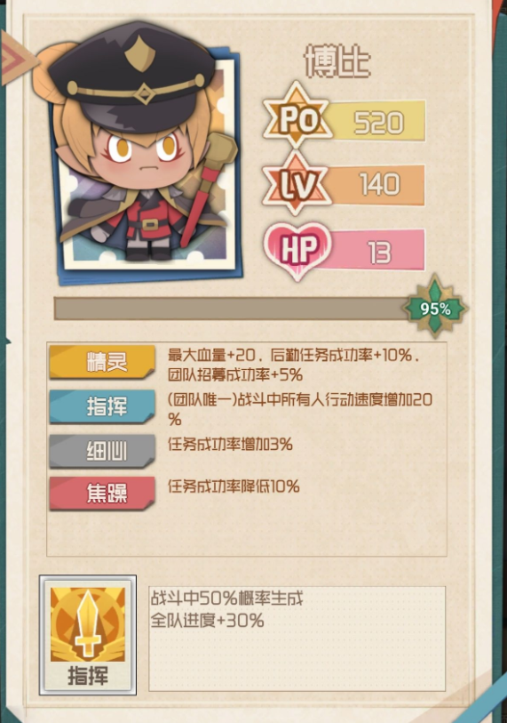 时空佣兵团彩色人物一览 彩色人物属性效果详情