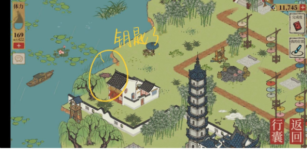 江南百景图杭州探险第四章宝箱及钥匙位置详情 钱塘春行宝箱和钥匙在哪