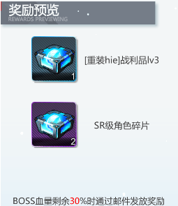 空匣人型军团战奖励详情