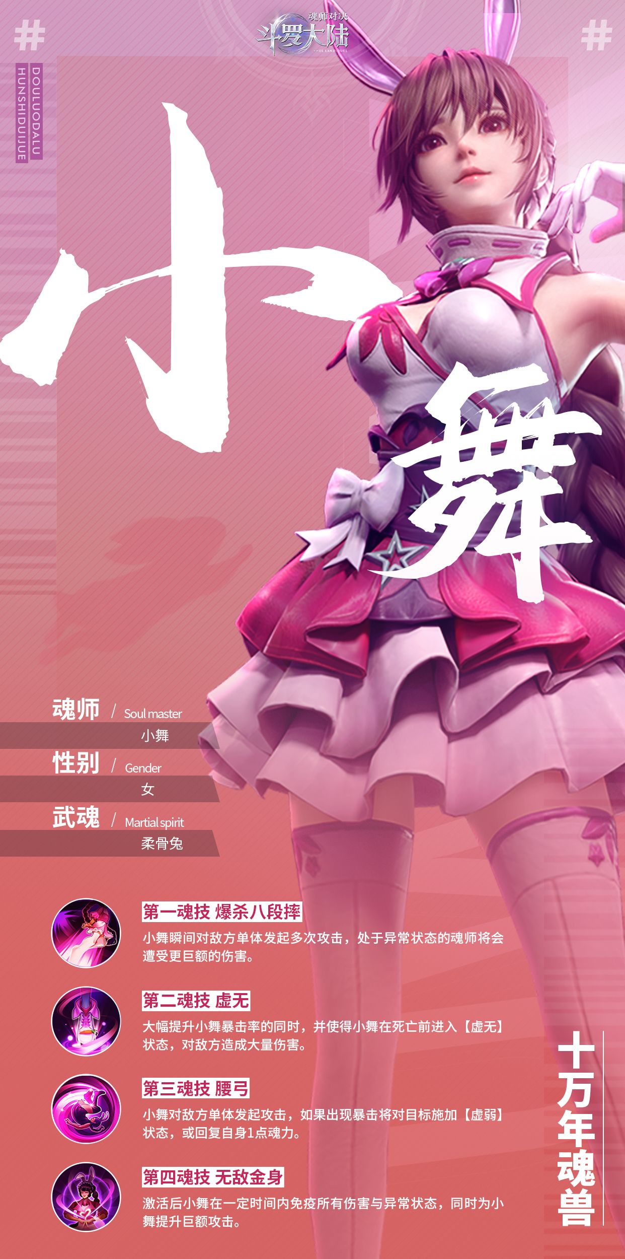 斗罗大陆魂师对决小舞技能分析 小舞强不强