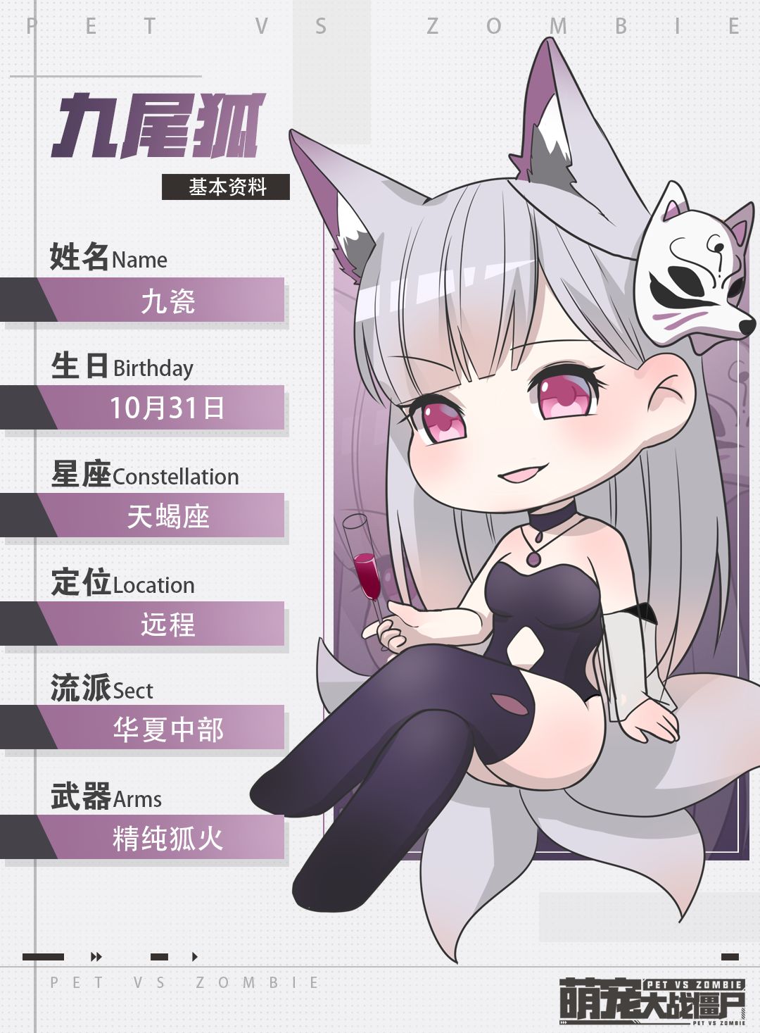 萌宠大战僵尸九瓷攻略 九瓷背景及技能分享