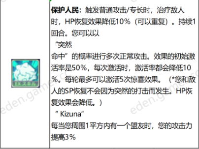 伊甸园的骄傲普德鲁属性一览 普德鲁技能详解