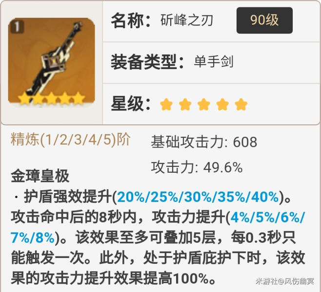 原神2.0版本神里绫华配装、武器和队伍搭配推荐