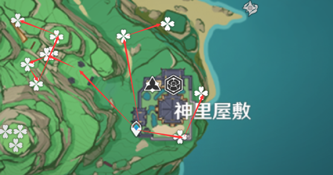 原神2.0版本在哪捡绯樱绣球 绯樱绣球位置一览
