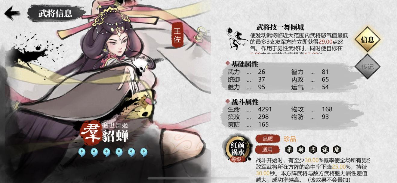 小小五千年橙色武将强度排行一览 角色分析和排兵布阵思路分享