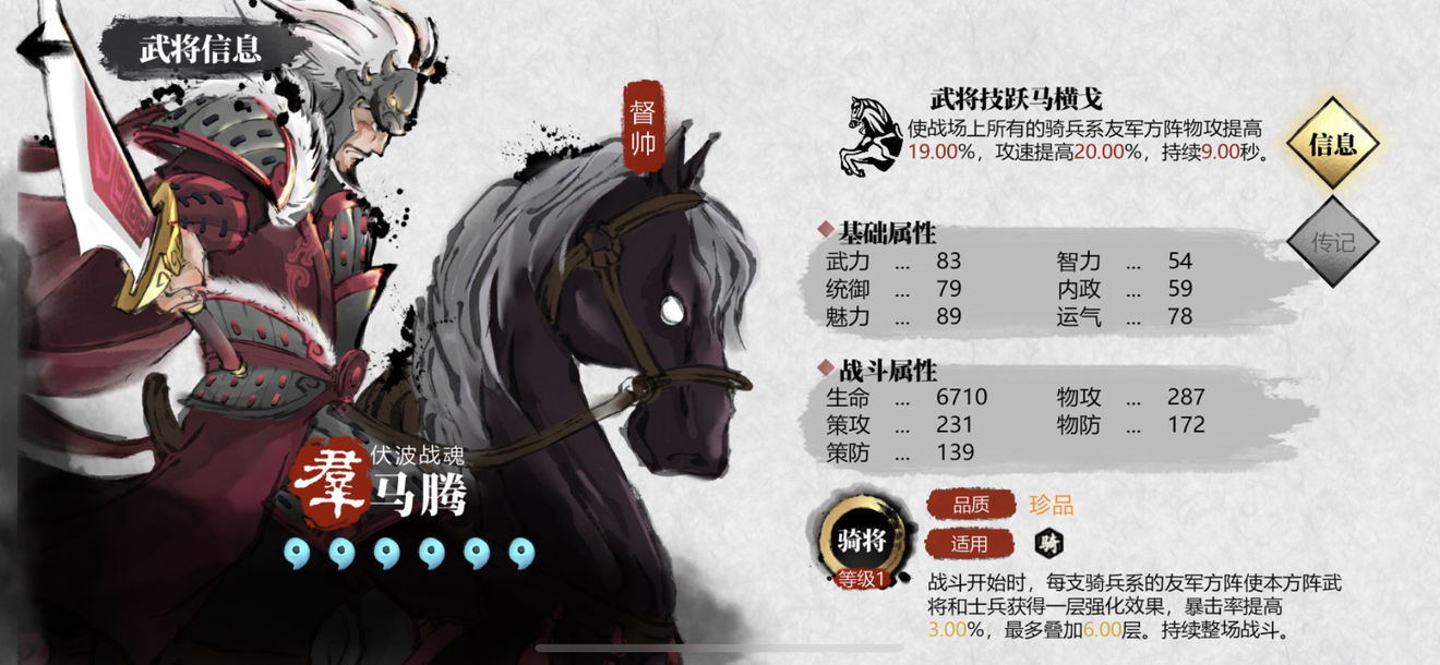 小小五千年橙色武将强度排行一览 角色分析和排兵布阵思路分享