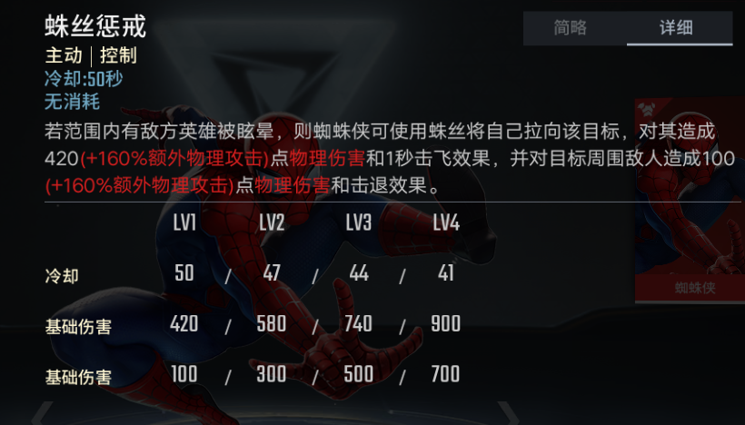 漫威超级战争蜘蛛侠技能解析