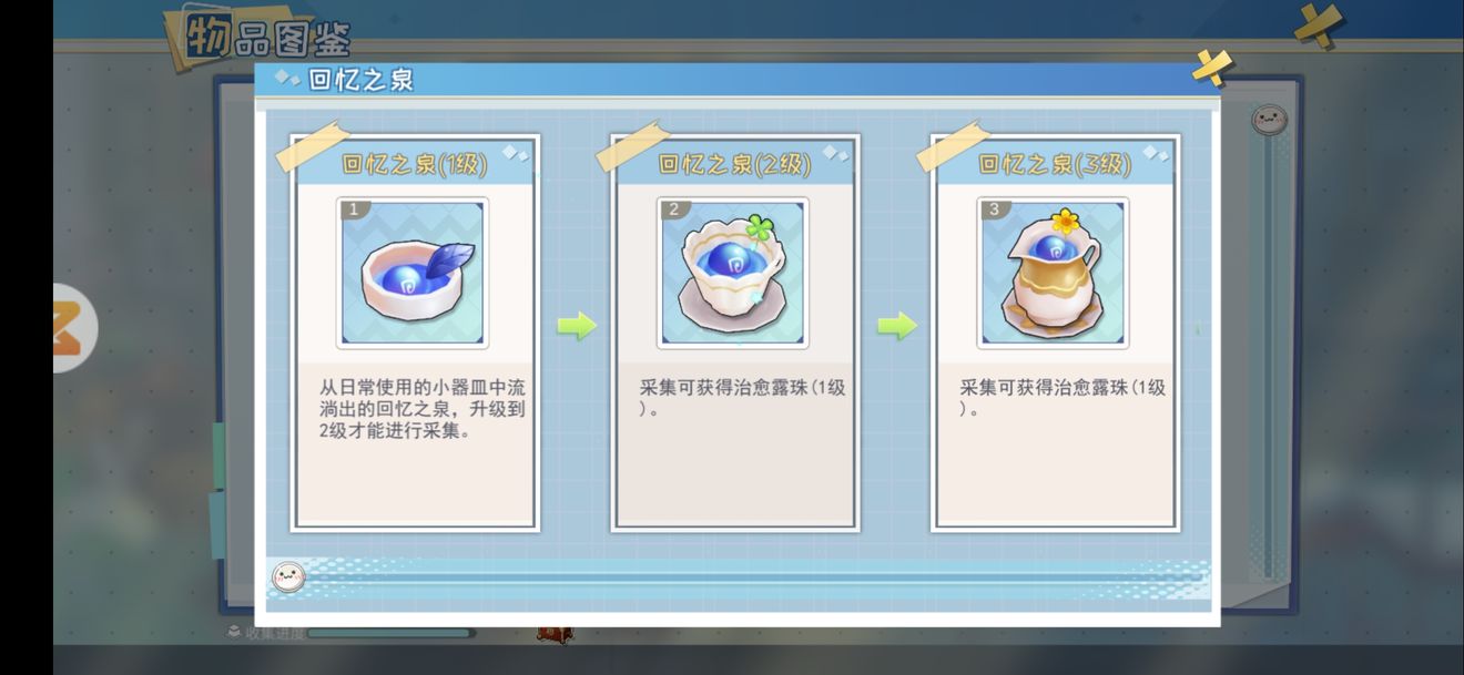 半盏复古行物品合成图鉴大全
